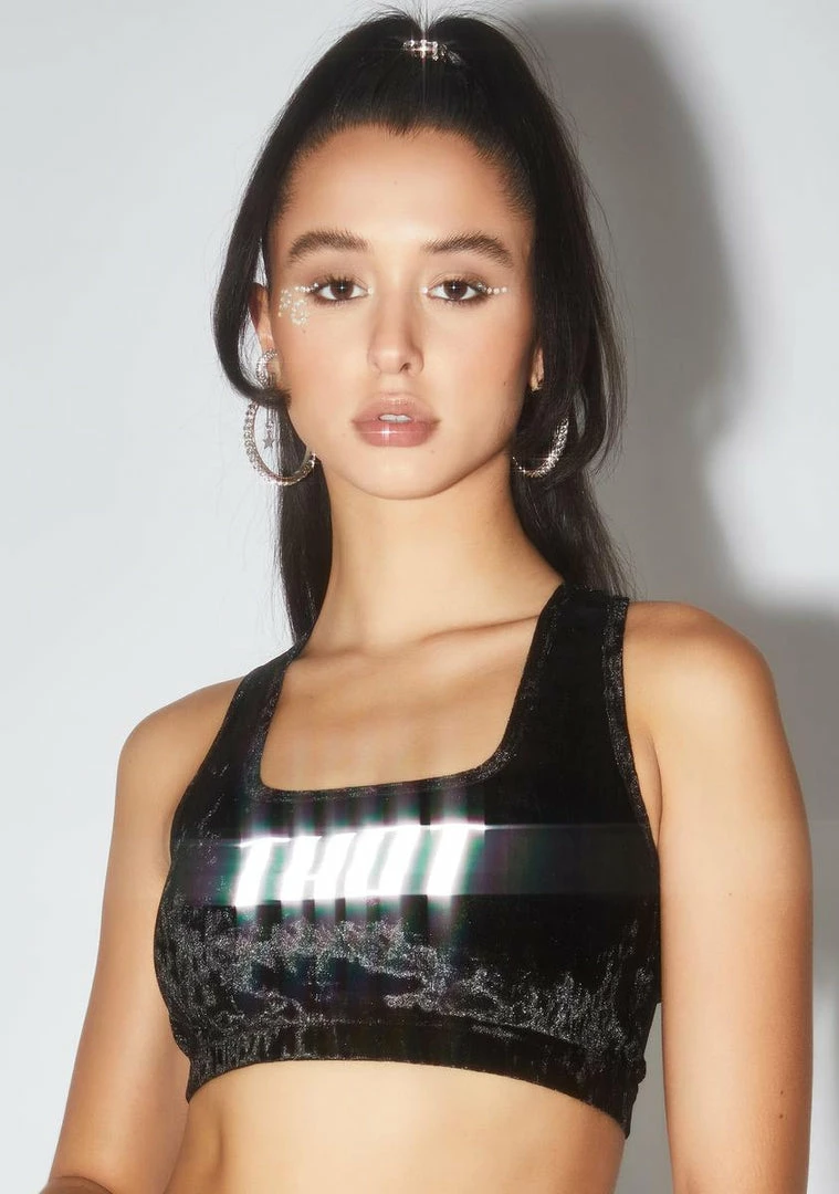 Poster Grl That Heaux Over There Sports Bra 2 Poster Grl That Heaux Over There Sports Bra