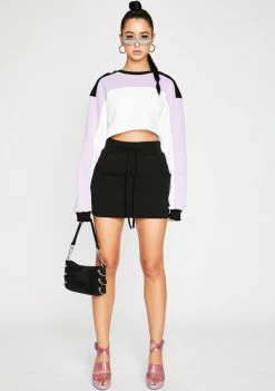 Poster Grl High Profile Colorblock Sweatshirt
