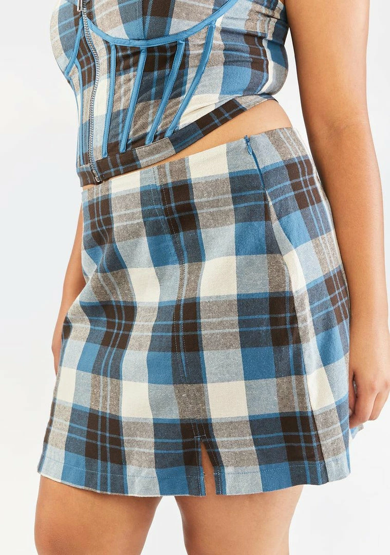 Poster Grl Plus Eff Academia Plaid Mini Skirt 4 Poster Grl Plus Eff Academia Plaid Mini Skirt
