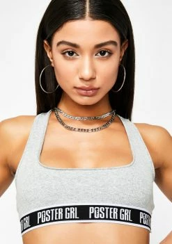 Poster Grl Tops Boss Mode Sports Bra