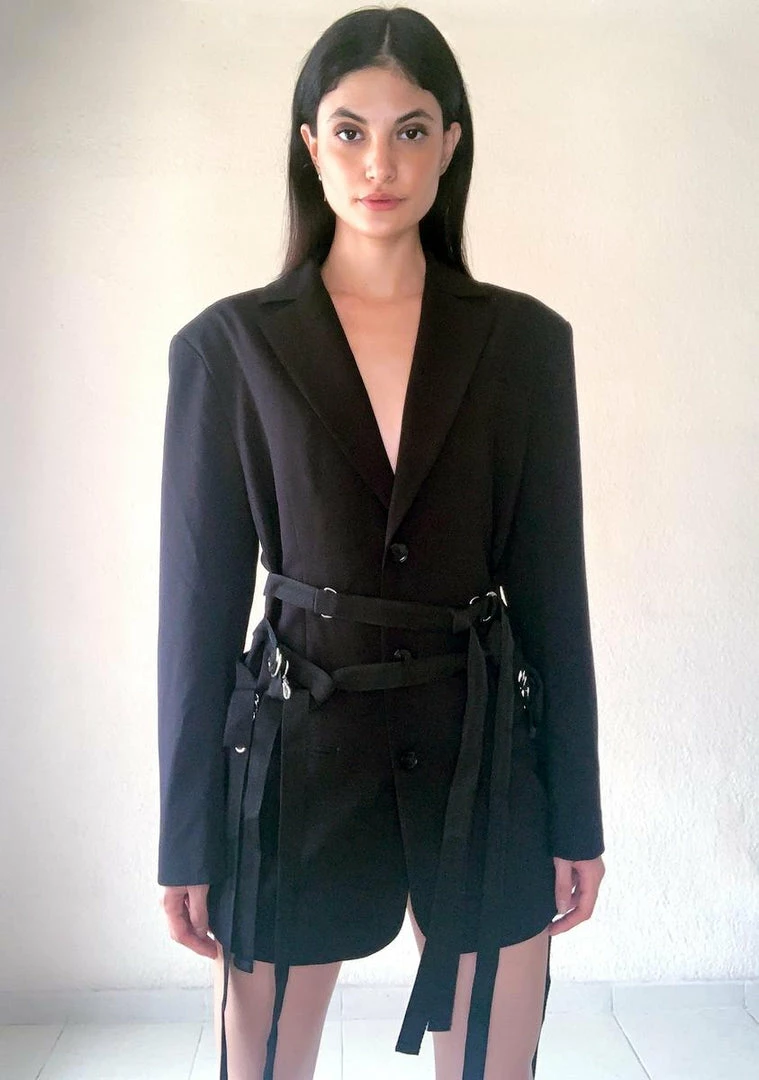 Poster Grl Down To Bizness Utility Blazer Outerwear 3 Poster Grl Down To Bizness Utility Blazer Outerwear