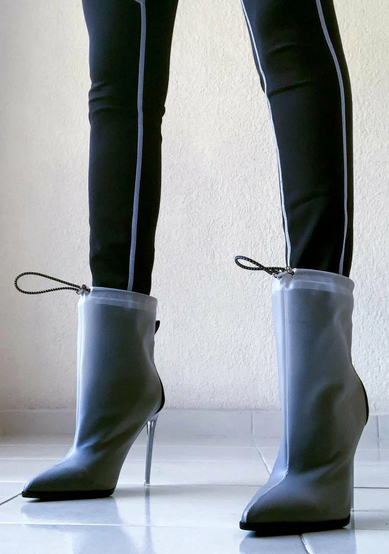 Poster Grl Run It Up Sock Booties 5 Poster Grl Run It Up Sock Booties