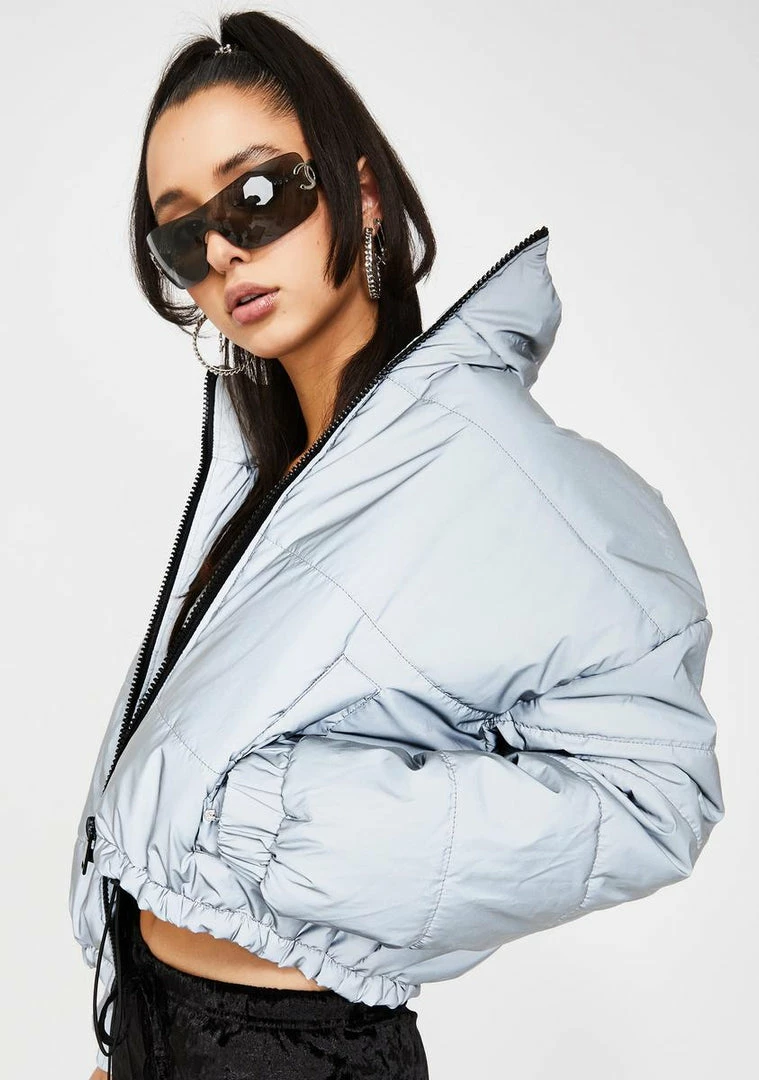 Poster Grl Future Finesse Reflective Jacket Outerwear 4 Poster Grl Future Finesse Reflective Jacket Outerwear