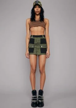 Poster Grl Varsity Player Colorblock Mini Skirt Bottoms 8 Poster Grl Varsity Player Colorblock Mini Skirt Bottoms