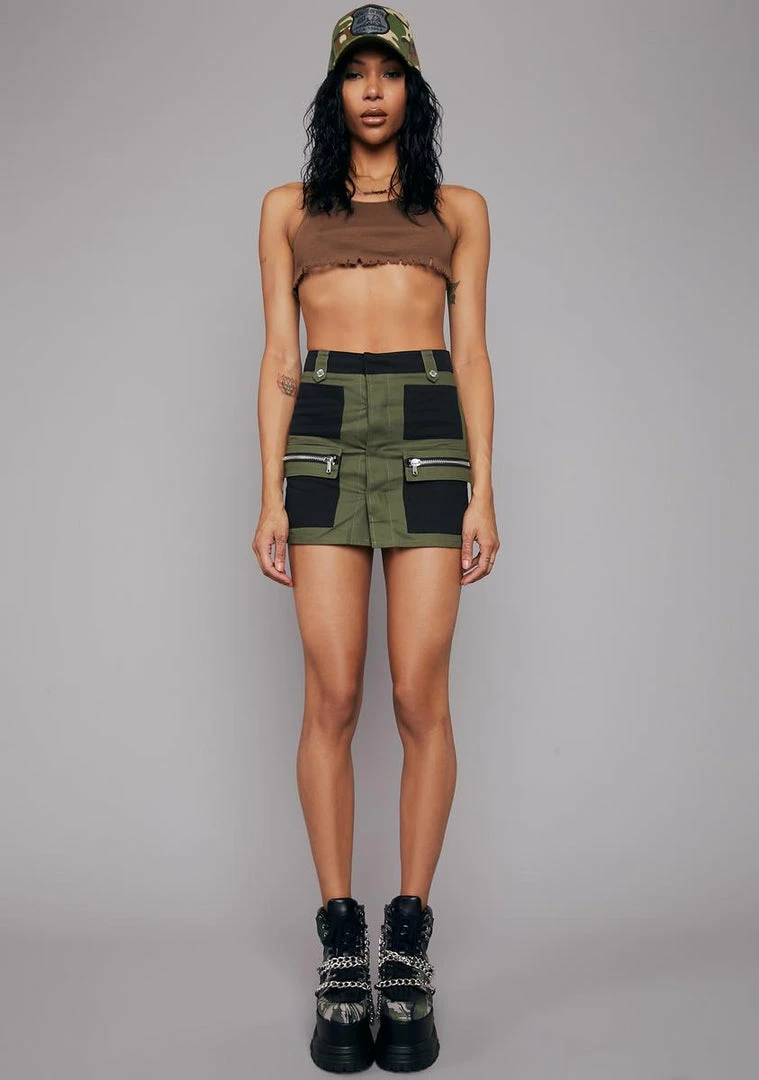 Poster Grl Varsity Player Colorblock Mini Skirt Bottoms 5 Poster Grl Varsity Player Colorblock Mini Skirt Bottoms