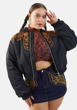Poster Grl Deadly Scorpion Lust Bomber Jacket