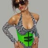 Poster Grl Out Of Element Underbust Corset Tops