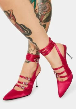 Poster Grl Peaceful Pleasures Mini Buckle Heel