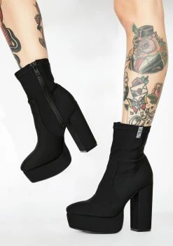 Poster Grl No Lamez Platform Boots
