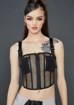 Poster Grl Ready To Revolt Corset Top