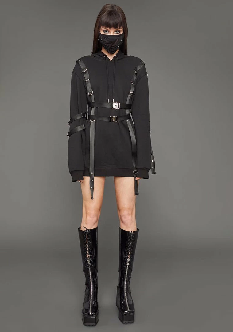 Poster Grl Tops Came To Slay Harness Hoodie 5 Poster Grl Tops Came To Slay Harness Hoodie