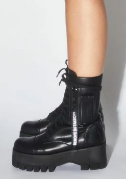 Poster Grl Play No Gamez Flight Boots Boots & Booties