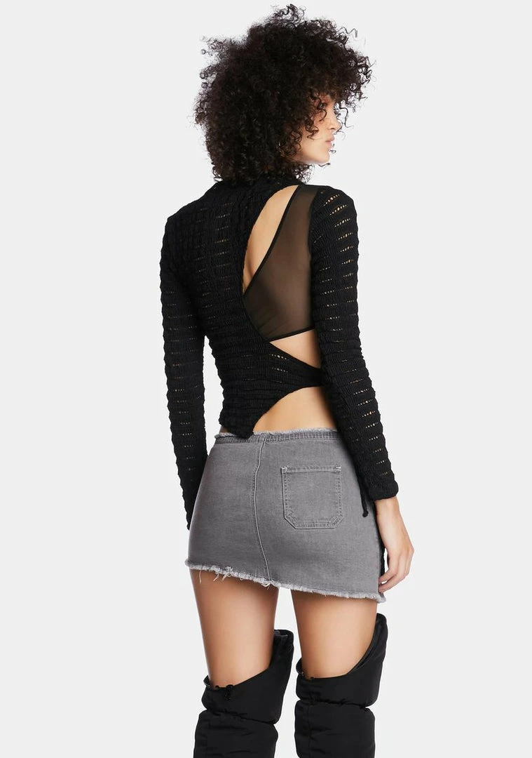 Poster Grl In That Order Denim Mini Skirt 6 Poster Grl In That Order Denim Mini Skirt