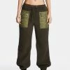 Poster Grl Jogger Sweatpants Nuclear Unit Faux Shearling Joggers