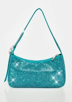 Poster Grl Aqua Diva Revolution Rhinestone Shoulder Bag