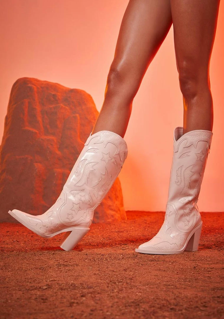 Poster Grl It's A Draw Cowboy Boots 4 Poster Grl It's A Draw Cowboy Boots