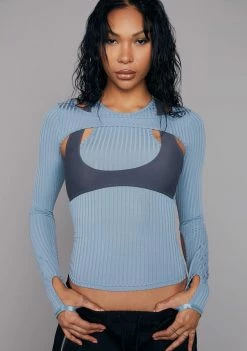 Poster Grl I'm On Your Mind Long Sleeve Top