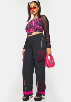 Poster Grl Plus Bad Girls Only Cargo Pants