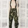 Poster Grl Battle Ready Suspender Cargo Pants Bottoms