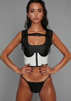 Poster Grl I'm Winning Underbust Corset Tops