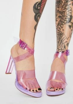 Poster Grl Pretty Lil Liar Clear Heels 11 Poster Grl Pretty Lil Liar Clear Heels