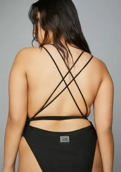 Poster Grl Plus Welcome To Paradise One-Piece Swimsuit