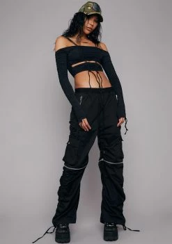 Poster Grl Undercover Lovers Off Shoulder Top Long Sleeve Crop Top 8 Poster Grl Undercover Lovers Off Shoulder Top Long Sleeve Crop Top