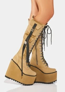 Poster Grl Invest In Myself Utility Boots