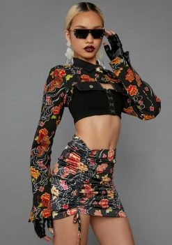 Poster Grl Honest Confessions Shrug Trucker Jacket