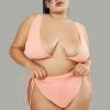 Poster Grl Plus Peachy Vice High Rise Bikini Set Swim