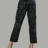 Poster Grl Bottoms Never Apologetic Splattered Denim Jeans