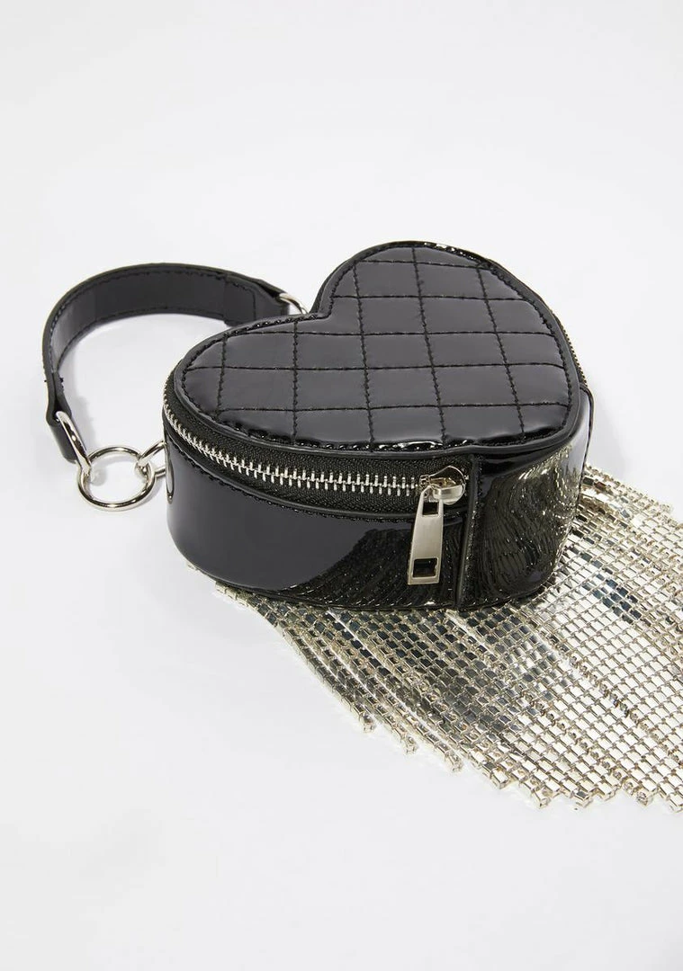 Poster Grl Bags & Wallets Night Mine All Mine Rhinestone Heart Mini Purse 6 Poster Grl Bags & Wallets Night Mine All Mine Rhinestone Heart Mini Purse