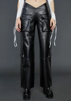 Poster Grl Path Of Destruction Vegan Leather Pants