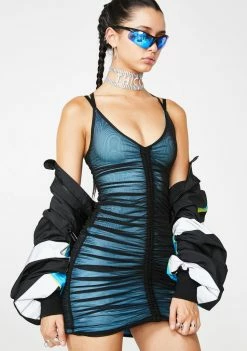 Poster Grl Dresses Swipe Right Mesh Dress