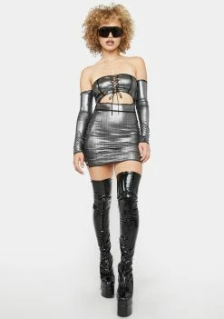 Poster Grl Club Dresses Cool And Collected Mini Dress 8 Poster Grl Club Dresses Cool And Collected Mini Dress