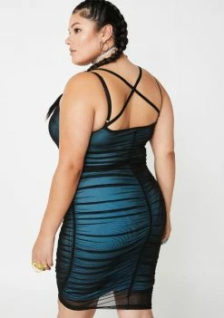 Poster Grl Bae Swipe Right Mesh Dress