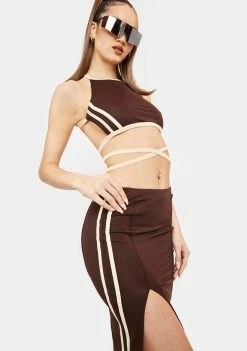Poster Grl Jumpsuits & Rompers Bad Influence Sporty Skirt Set