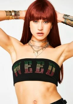 Poster Grl Tops Puff Pass Boob Tube