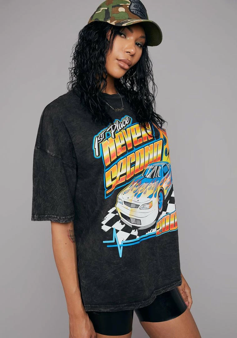 Poster Grl Graphic T-Shirt Rev Your Engine Graphic Tee 4 Poster Grl Graphic T-Shirt Rev Your Engine Graphic Tee