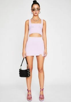 Poster Grl Jumpsuits & Rompers Bad Grl Skirt Set