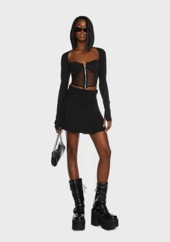 Poster Grl Burn Book Pleated Skirt
