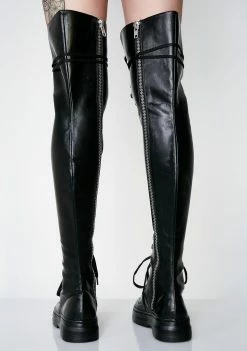 Poster Grl Marchin' To Ya Combat Boots Boots & Booties