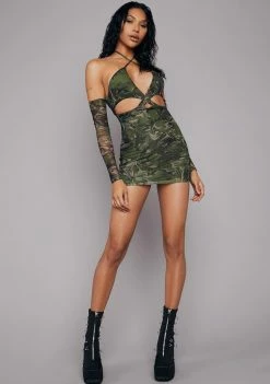 Poster Grl Dresses I'm A Catch Cutout Mini Dress 8 Poster Grl Dresses I'm A Catch Cutout Mini Dress