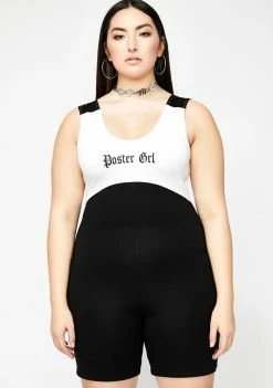 Poster Grl Jumpsuits & Rompers She's Gone Viral Colorblock Playsuit