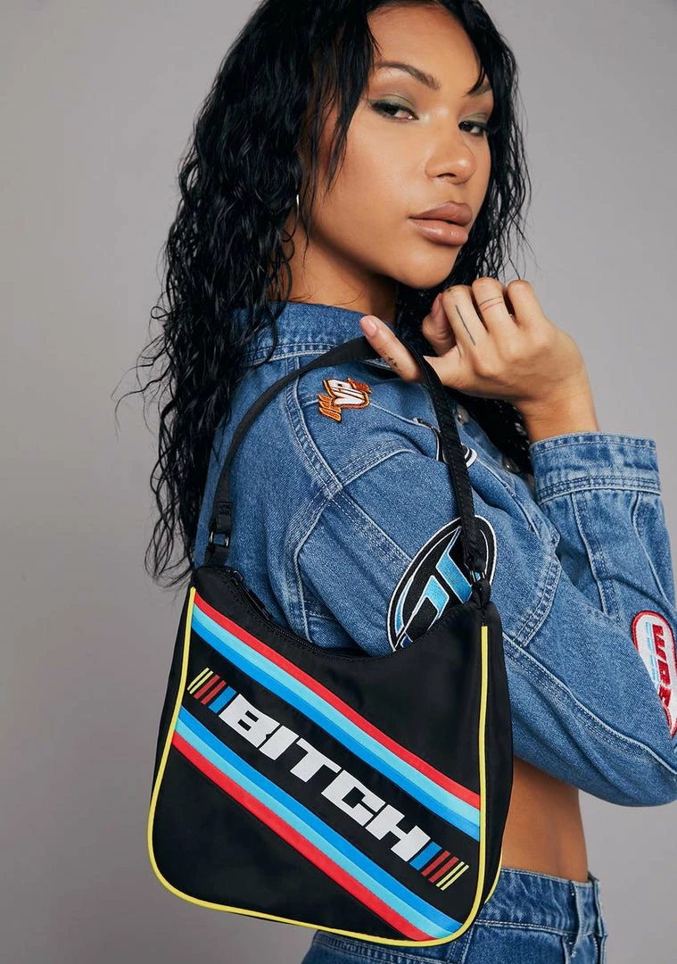 Poster Grl Earn My Stripes Shoulder Bag Bags & Wallets 4 Poster Grl Earn My Stripes Shoulder Bag Bags & Wallets