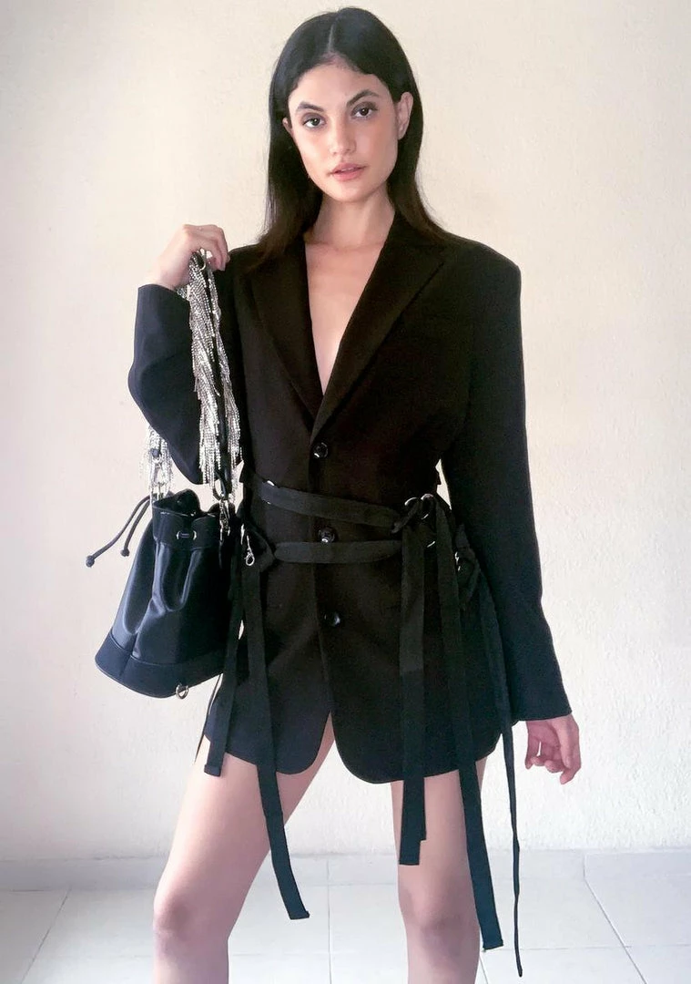 Poster Grl High Class Holdup Rhinestone Fringe Bag 6 Poster Grl High Class Holdup Rhinestone Fringe Bag