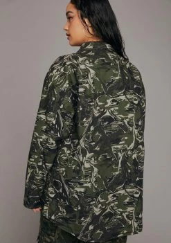 Poster Grl Plus I'm A Catch Printed Jacket