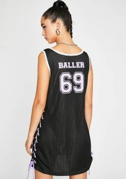 Poster Grl Dresses Dollar To Baller Jersey Dress