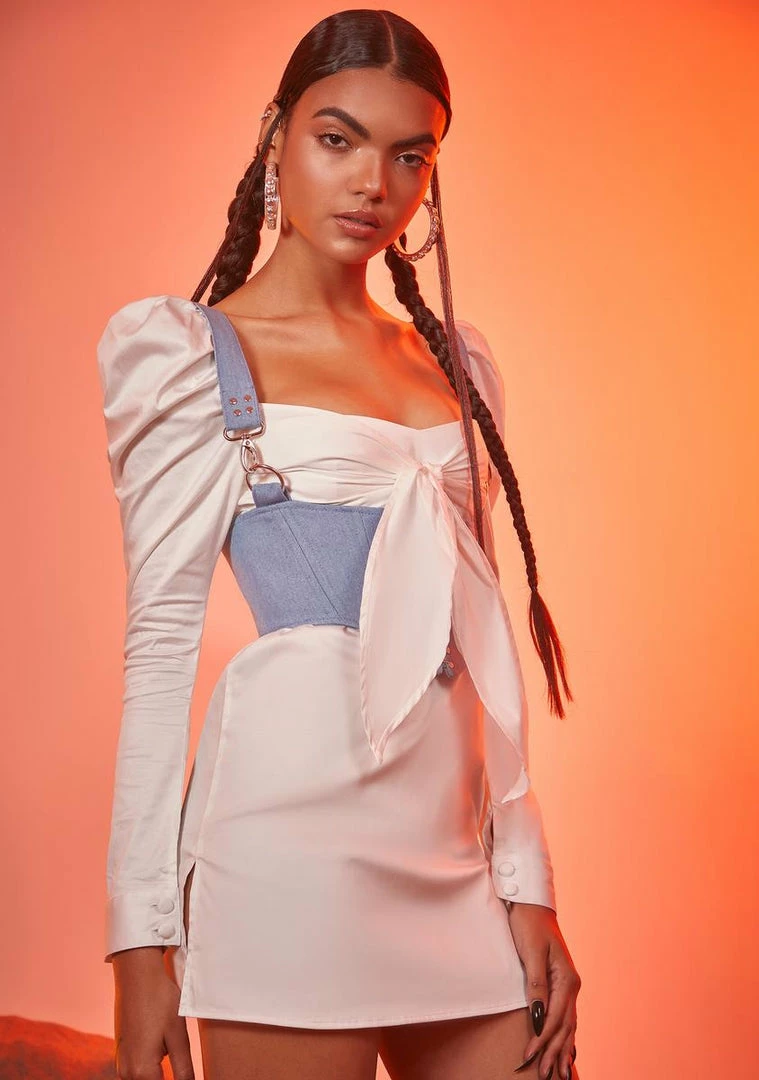 Poster Grl Not Your Damsel Corset Mini Dress Dresses 4 Poster Grl Not Your Damsel Corset Mini Dress Dresses