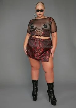 Poster Grl Infinite Clout Games Wrap Skirt